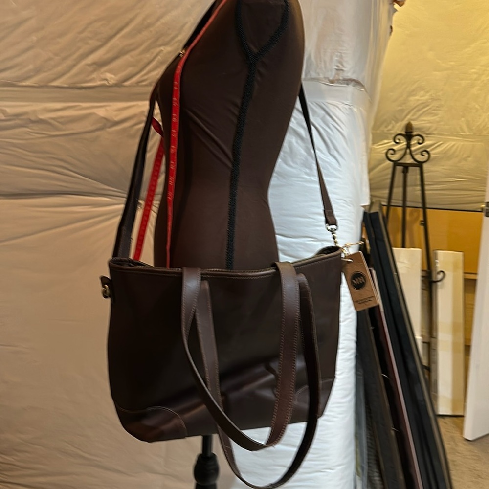 MH Leather satchel